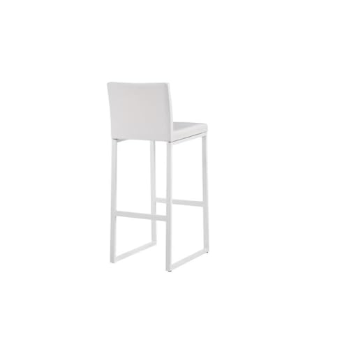 Afuera Living 7-Piece Modern Aluminum Patio Bar Set White