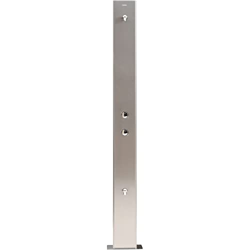 Global Industrial Outdoor Water Shower 84" Stainless Steel
