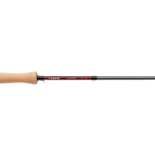 Greys Wing Trout Spey Fly Fishing Rod Red/Grey
