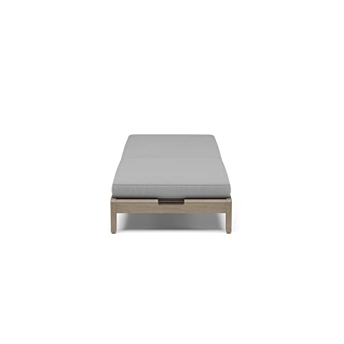 Homestyles Sustain Outdoor Chaise Lounge Gray