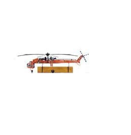 212 Main Aerial Crane Lifting Helicopter Multicolored