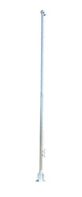 Vestil Stainless Steel Flagpole 20 ft. Height
