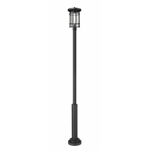 Z-Lite 570PHXL-5010P Jordan 115" Tall Post Light Black