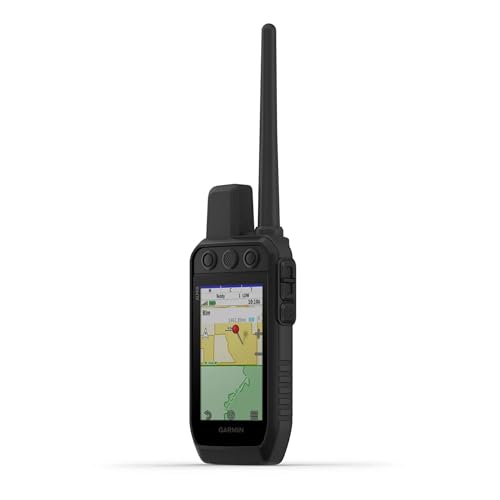 Garmin Alpha 300 Handheld GPS Device for Hunting Dogs with Touch Screen Display Black