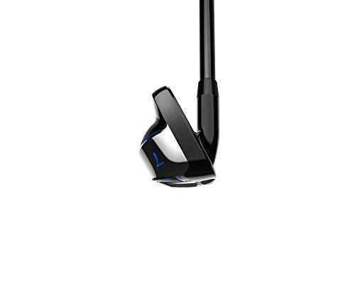 Cobra Golf 2021 T-Rail 2.0 Iron Combo Set Men's Right Hand Graphite Reg Flex Black-Silver PVD Blue