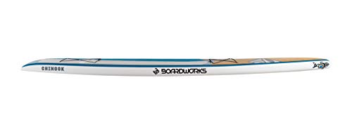 Boardworks Chinook Touring Stand-Up Paddleboard Bamboo/Blue/Light Blue