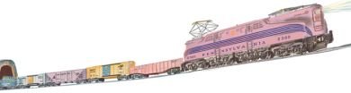 Bachmann Williams GG-1 Girls Train Set Pink