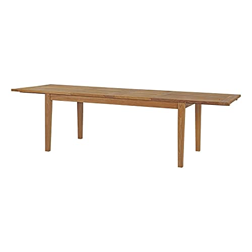 America Luxury - Outdoor Side Dining Chair and Table Set, Wood, Modern, White