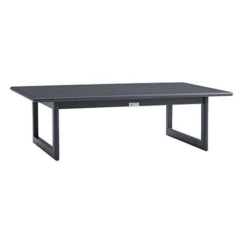 Armen Living Argiope 4 Piece Outdoor Conversation Set Dark Gray