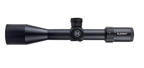 Element Optics Titan Rifle Scope 5-25x56 FFP MRAD MOA Clear Platinum