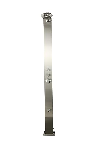 Wayime Outdoor Solar Shower Silver