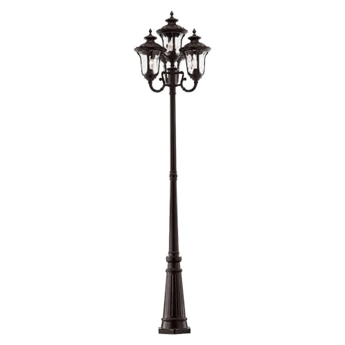 Livex Oxford 4 Light Outdoor Post Imperial Bronze