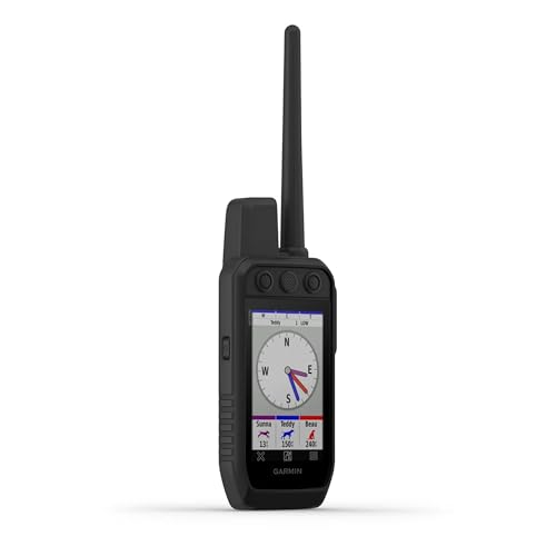 Garmin Alpha 300 Handheld Tracking System Bundle with Alpha T20 Dog Collar GPS Black