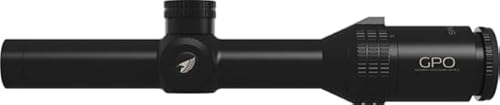 GPO German Precision Optics Spectra 6X Rifle Scope 1-6x24mm 30mm Tube SFP G4i Reticle Black