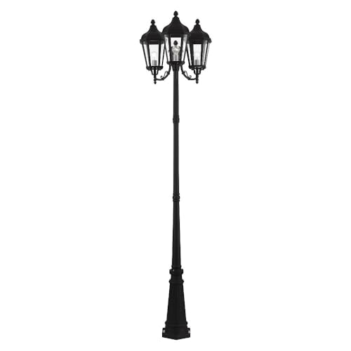 Livex 3 Light Outdoor Post Light Bronze