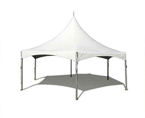TentandTable 20' x 20' High Peak Hexagon Frame Party Tent White