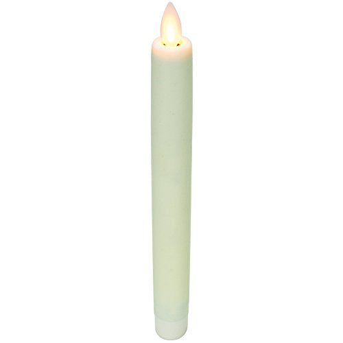 Boston Warehouse Mystique Flameless Candle Ivory 8" Taper