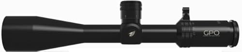 GPO German Precision Optics GPOTAC 6X Rifle Scope 4.5-27x50i First Focal Plane Black