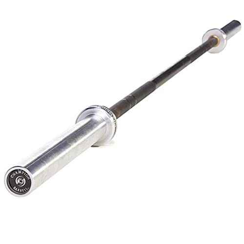 SportSupply Champion Barbell Olympic Elite Bar 1453179 Black Chrome