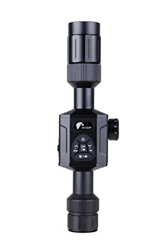 Hawk Scope NV333P Day/Night 1080p Video Vision Rifle Scope Black