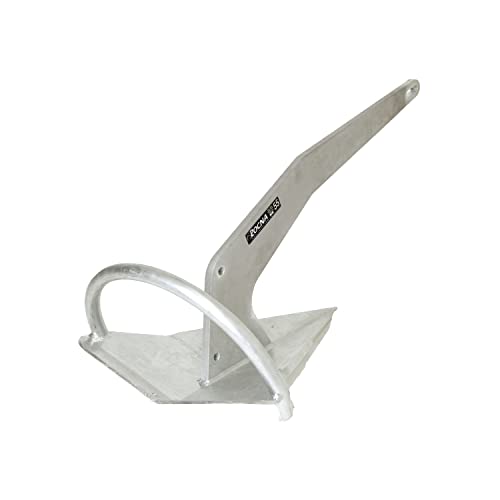 Rocna Galvanized Steel Anchor - Multi-Purpose, Quick Set, High Holding Power - 121 lbs
