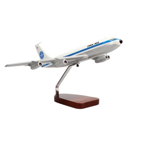 High Flying Models Boeing 707-320 Pan American Mahogany Sculpture Multicolor