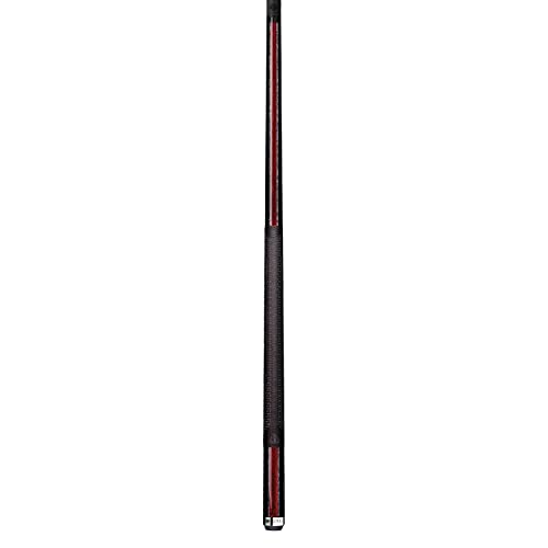 LUCASI LP15 Cue Midnight Black Cocobolo/Silver Inlay Pinnacle Carbon Fiber Shaft
