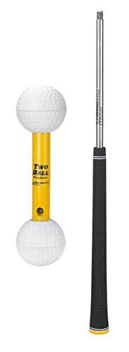 Momentus Golf Two Ball Swing Trainer White