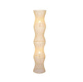 GTEFSWS Handmade Weaving Column Floor Lamp Modern Standing Light One Color