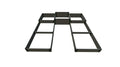 Frame It All Weathered Wood Walk-in U-Shape Terrace Garden Raised Bed 12' x 12' x 22" Triple Tier