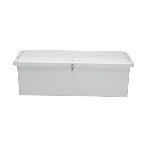 TaylorMade Stow 'N Go Medium Fiberglass Dock Box White
