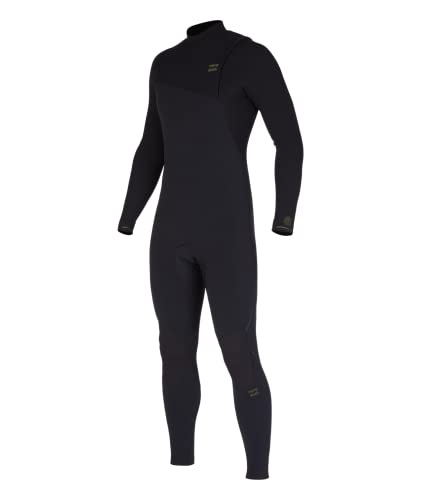 Billabong Mens 3/2mm Furnace Comp Chest Zip Fullsuit Wetsuits Black 23