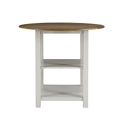 Powell Company Sita Three Piece Counter Dining Set Light Grey & Birch