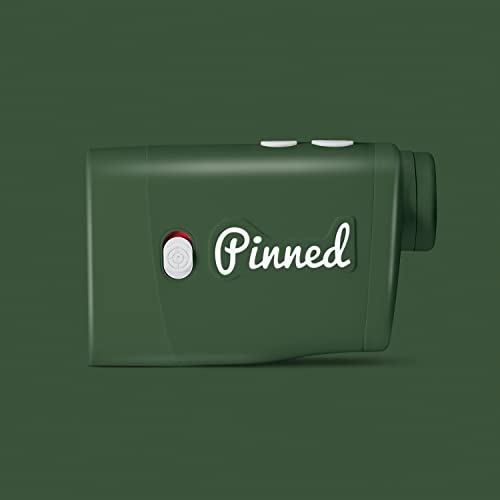 Pinned Golf Prism Slope Rangefinder Green