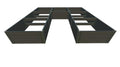 Frame It All Weathered 2" Tool Free Jumbo U-Shaped Walk-in 4 LVL Weathered Wood 2
