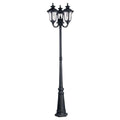 Livex Oxford 3 Light Outdoor Post Black