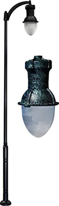 DABMAR LIGHTING GM9270-VG Drop Light Post Fixture 70 Watt High Pressure Sodium Verde Green