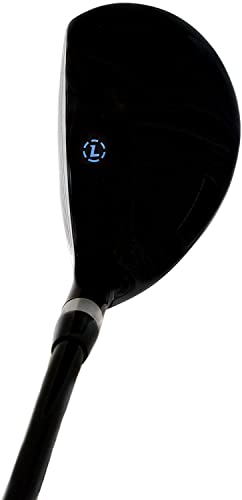 LAZRUS GOLF Premium Hybrid Golf Clubs for Men Black Right Hand