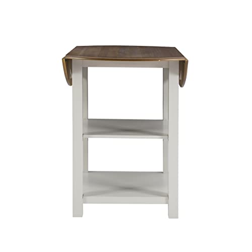 Powell Company Sita Three Piece Counter Dining Set Light Grey & Birch