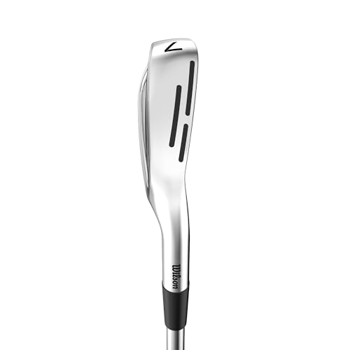 Wilson Dynapower Forged Men's Steel Golf Irons Left Hand Regular 5-PW GW Silver