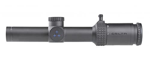 Delta Optical Stryker HD 1-6X24 30mm Tube DSMR Reticle Illuminated Black