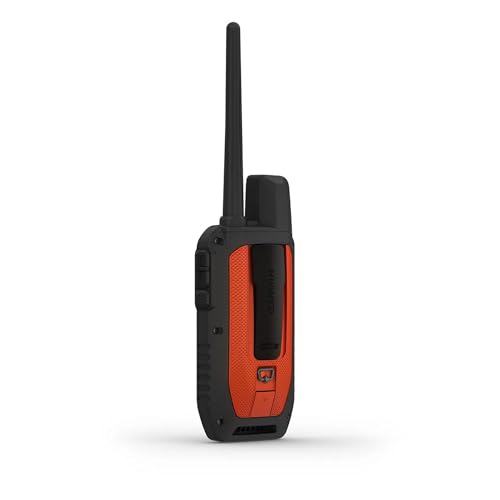 Garmin Alpha 300 Handheld Tracking and Training System Bundle with 3X Dog Collars, Field Bag, Charger - Black