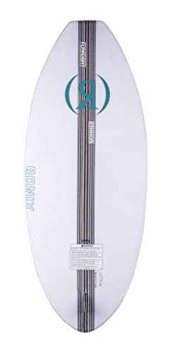 Ronix Flyweight Pro WakeSurf Skimmer Glacier White/Carbon/Aqua 4'9