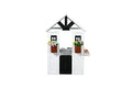 2MamaBees Ajure Playhouse White/Black