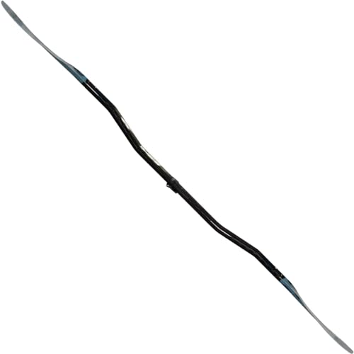 AQUA BOUND Aerial Major Fiberglass Versa-Lok Bent Shaft 4-Piece Kayak Paddle Blue 191-196 cm