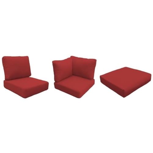 TK Classics Cushions BARBADOS-12b Patio Furniture Terracotta