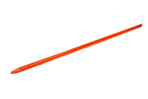 DISCOUNT SNOWSTAKES .COM 5ft Orange Pro Snow Stakes with Hy Viz Reflective Tape