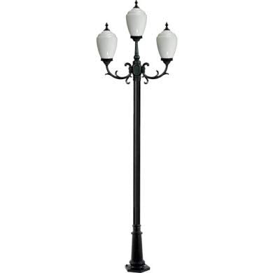 DABMAR LIGHTING INC GM4015-B Alisa 3-Light Post Fixture