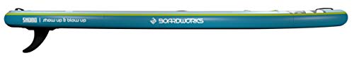 Boardworks SHUBU Sōlr Inflatable Stand-Up Paddle Board (iSUP) White/Grey/Blue