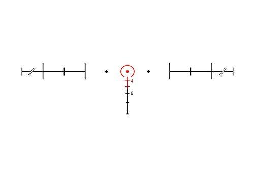Trijicon ACOG 4x32 Scope Dual Illuminated Horseshoe Dot .223 Reticle Red